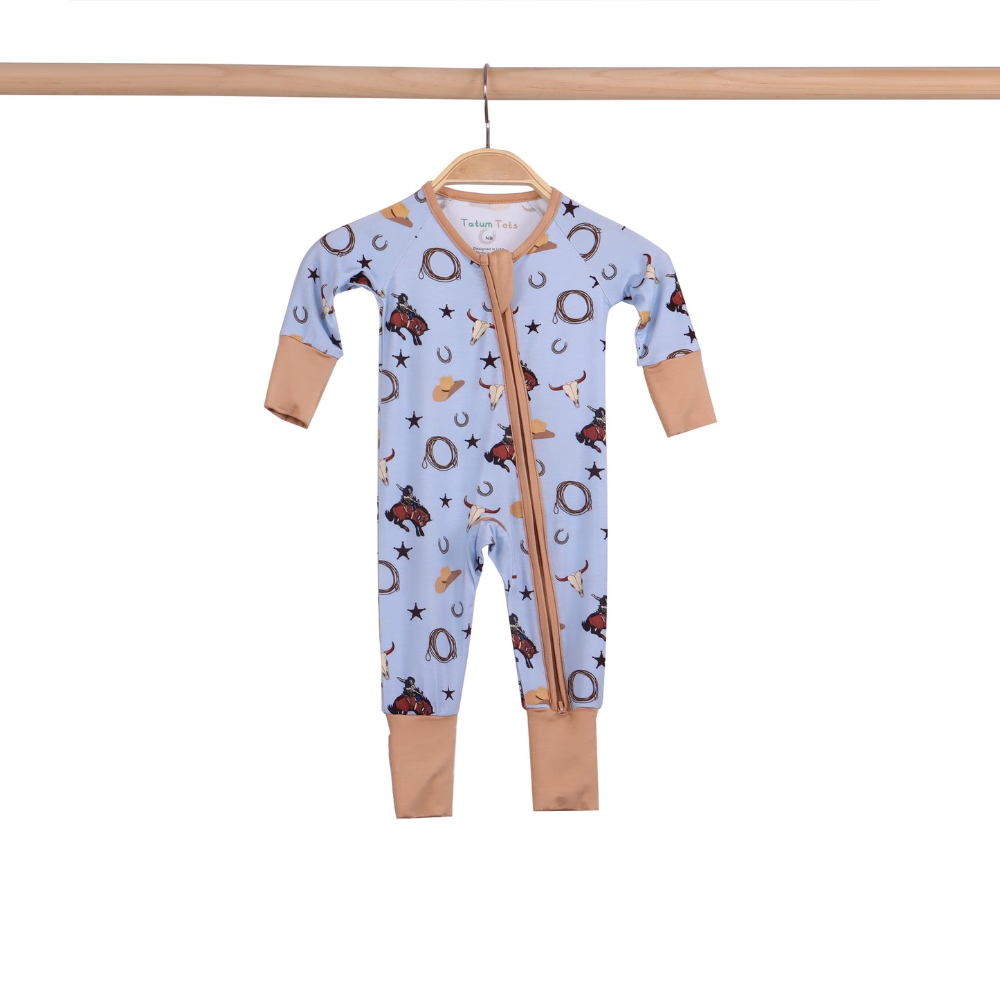 Giddy Up Cowboy Bamboo Romper